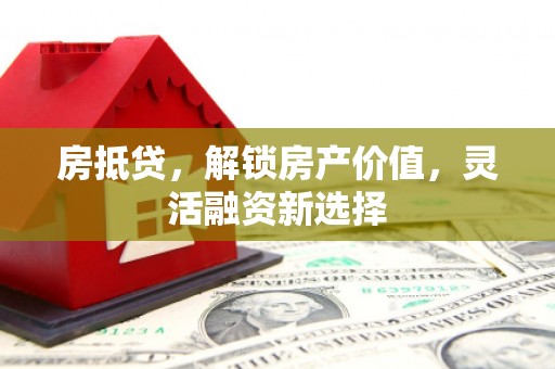龙口房抵贷，解锁房产价值，灵活融资新选择