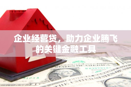 武汉企业经营贷，助力企业腾飞的关键金融工具