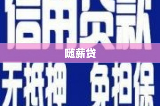 小金随薪贷