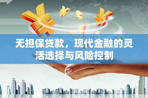 衡阳无担保贷款，现代金融的灵活选择与风险控制