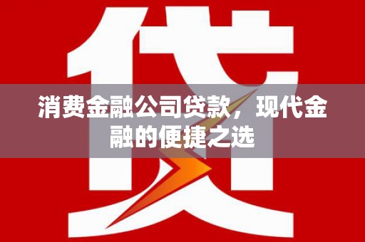 林西消费金融公司贷款，现代金融的便捷之选