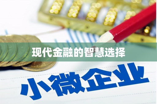 岑巩现代金融的智慧选择
