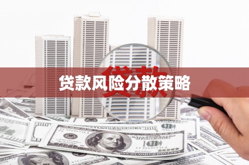 尚义贷款风险分散策略