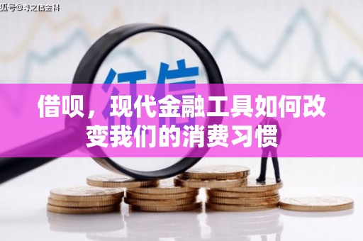 滨州借呗，现代金融工具如何改变我们的消费习惯