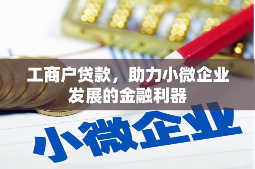 安陆工商户贷款，助力小微企业发展的金融利器