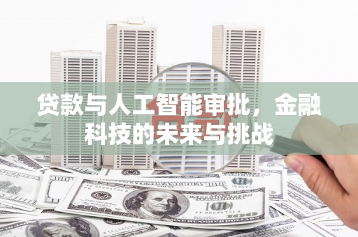 芦淞贷款与人工智能审批，金融科技的未来与挑战